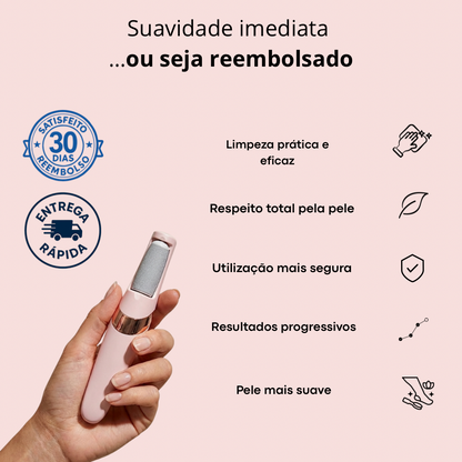 Lima elétrica para pés