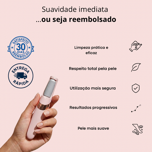 Lima elétrica para pés