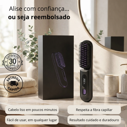 Alisador elétrico portátil