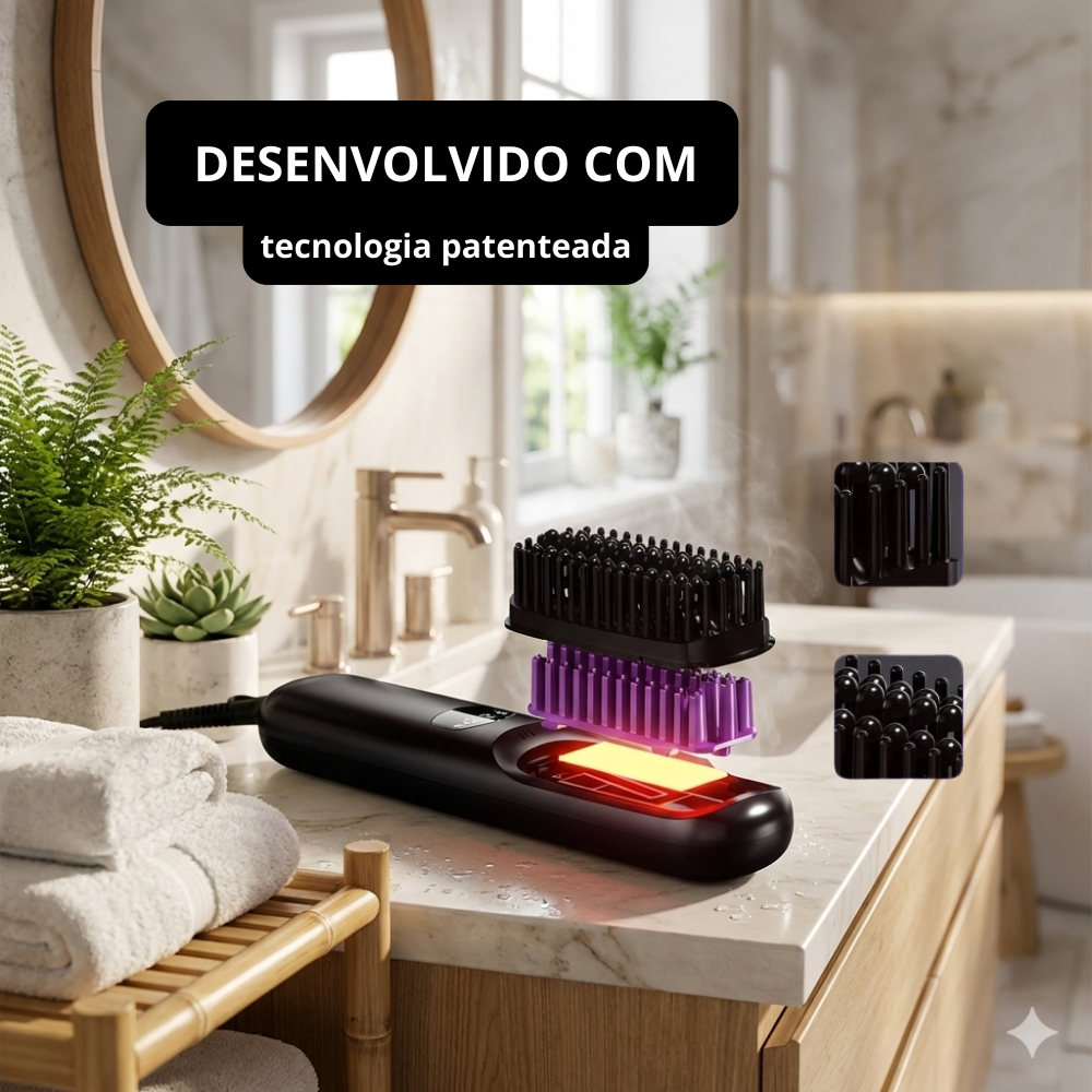 Alisador elétrico portátil
